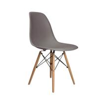 Cadeira Para Sala de Jantar Moob Eames Eiffel Cinza