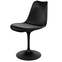 Cadeira para Sala de Jantar Saarinen Tulipa Preto