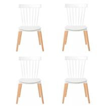 Cadeira para Sala de Jantar Windsor Pp Branco