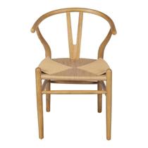 Cadeira para Sala de Jantar Wishbone Bege