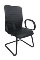 Cadeira para Sala de Reunião com Tela Mesh Livorno Preto Cadeira para Sala de Reunião com Tela Mesh Livorno Preto