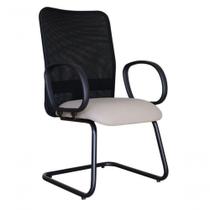 Cadeira Para Sala De Reunião Com Tela Mesh Peruggia Cinza Cadeira Para Sala De Reunião Com Tela Mesh Peruggia Cinza