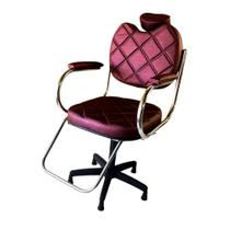 Cadeira para salão de Beleza / Luiza Gomada Bordô