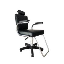 Cadeira para Salão de Beleza Profissional Cabeleireiro e Barbeiro Encosto Fixo com Regulagem de Altura Sobe e Desce Confortável Pistão a Gás