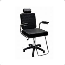 Cadeira para Salão de Beleza Profissional Cabeleireiro e Barbeiro Encosto Fixo com Regulagem de Altura Sobe e Desce Confortável Pistão a Gás Cadeira para Salão de Beleza Profissional Cabeleireiro e Barbeiro Encosto Fixo com Regulagem de Altura Sobe e Desce Confortável Pistão a Gás