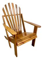 Cadeira Pavao Adirondack Pinus Com Stain Osmocolor E Verniz