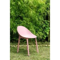 Cadeira Pétala para Jardim 83cm x 51cm Rosa/Rosê Cadeira Pétala para Jardim 83cm x 51cm Rosa/Rosê