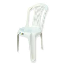 Cadeira Plástica Bistrô Branca Liberty Plast