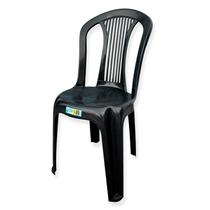 Cadeira Plástica Bistrô Preta Liberty Plast