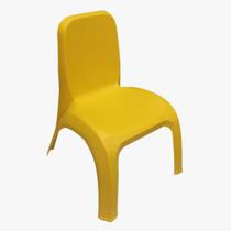 Cadeira Plástica Infantil Amarela - Gibafer