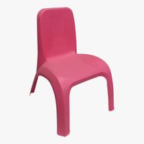 Cadeira Plástica Infantil Rosa - Gibafer