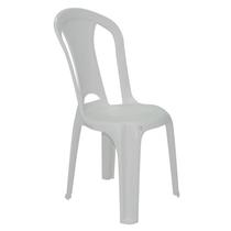 Cadeira plastica monobloco torres economy branca - TRAMONTINA