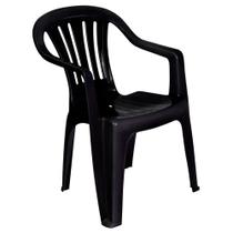Cadeira Plastica MOR ATE 182KG - 15151104 Preto Cadeira Plastica MOR ATE 182KG - 15151104 Preto