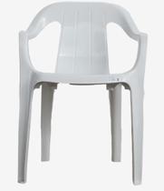 Cadeira Plástica - Poltrona Spazio cor Branca
