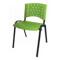 Cadeira Plástica REALPLAST 04 Pés - VERDE (Polipropileno) - 31203 - PLAXMETAL