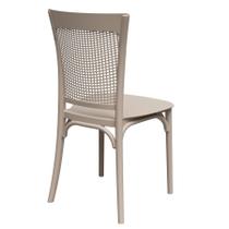 Cadeira Plástica Robust Palha 88x45 cm Forte Plastico Natural resistente ambientes externos e interno Cadeira Plástica Robust Palha 88x45 cm Forte Plastico Natural resistente ambientes externos e interno