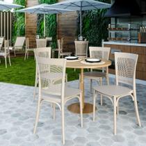Cadeira Plástica Robust Palha 88x45 cm Forte Plastico Natural resistente ambientes externos e interno Cadeira Plástica Robust Palha 88x45 cm Forte Plastico Natural resistente ambientes externos e interno