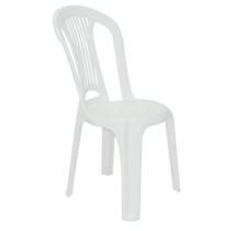 Cadeira plástica sem braço branca - Bistrô Atlântida - Tramontina