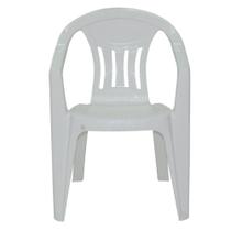 Cadeira Plástica Tramontina Ilhabela Basic com Braços