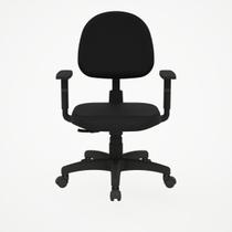 Cadeira Plaxmetal Executiva Giratória com Braços Reguláveis, Mecanismo Back System