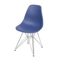 Cadeira Polipropileno Base em Metal Or Design