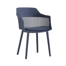 Cadeira Polipropileno Marcela Azul Marinho - D'Rossi