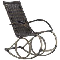 Cadeira Poltrona Área Varanda Junco Fibra Sintética Trama