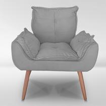 Cadeira Poltrona Opala Para Sala Opala Recepção Quarto Confortável Reforçada Premium Cadeira Poltrona Opala Para Sala Opala Recepção Quarto Confortável Reforçada Premium