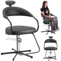 Cadeira Poltrona Para Salão De Beleza Barbearia Cabeleireiro