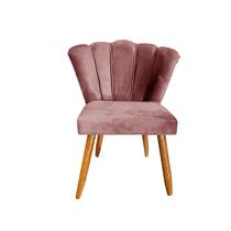 Cadeira Poltrona Petala Suede Para Sala de Jantar Cadeira Poltrona Petala Suede Para Sala de Jantar