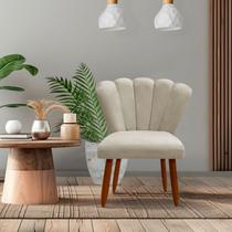 Cadeira Poltrona Petala Suede Para Sala e Penteadeira Cadeira Poltrona Petala Suede Para Sala e Penteadeira