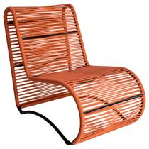 Cadeira Poltrona Porto para Área Externa em Alumínio e Corda Náutica Cadeira Poltrona Porto para Área Externa em Alumínio e Corda Náutica