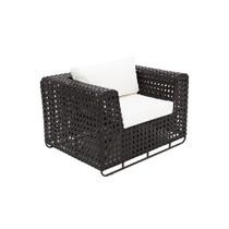 Cadeira Poltrona Redonda Essencial Em Fibra Aluminio