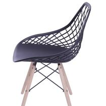 Cadeira Pp Base Madeira Kaila OR Design