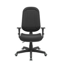 Cadeira premium presidente backplax plus base standard com costura braço 3d/1d