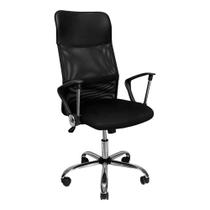 Cadeira Presidente 7010GEPT Giratória Reclinável Tela Mesh para Escritório Mak Decor Cadeira Presidente 7010GEPT Giratória Reclinável Tela Mesh para Escritório Mak Decor