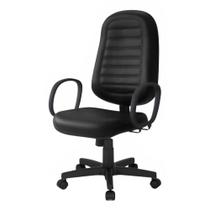 Cadeira Presidente Base Gas Courvim Gomado Preto Braço Corsa Lorenzzo Cadeira Presidente Base Gas Courvim Gomado Preto Braço Corsa Lorenzzo