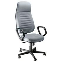 Cadeira Presidente com Espaldar Alto Linha Blenda Cinza