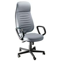 Cadeira Presidente Com Espaldar Alto Linha Blenda Cinza Cadeira Presidente Com Espaldar Alto Linha Blenda Cinza