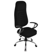 Cadeira Presidente Com Espaldar Alto Linha Blenda Preto Cadeira Presidente Com Espaldar Alto Linha Blenda Preto