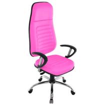 Cadeira Presidente Com Espaldar Alto Linha Blenda Rosa Cadeira Presidente Com Espaldar Alto Linha Blenda Rosa