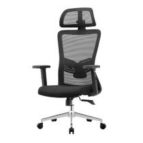 Cadeira Presidente Ergonômica Muv Ergo Tela Mesh Apoio de Cabeça Braços Ajustáveis Cadeira Presidente Ergonômica Muv Ergo Tela Mesh Apoio de Cabeça Braços Ajustáveis