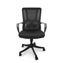 Cadeira Presidente Escritório Ergonômica Gogo Chair GO-51 - Preta