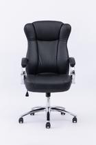 Cadeira Presidente Estofada Boss Preta B.Hoff Mobile