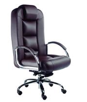 Cadeira Presidente Luxuosa com Braços Fixos Linha Firenze - Design Office Móveis