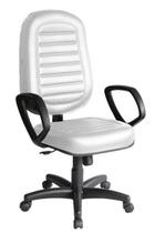 Cadeira Presidente para Escritório Linha Blenda Branco