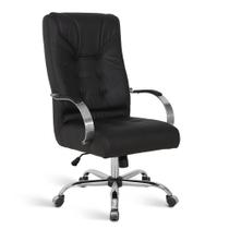 Cadeira Presidente para Escritório Linha Brescia Preto