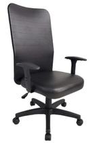 Cadeira Presidente para Escritório Linha Calábria Preto