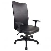 Cadeira Presidente Para Escritório Linha Calábria Preto