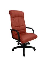 Cadeira Presidente para Escritório Linha Itália Vermelho - Design Office Móveis